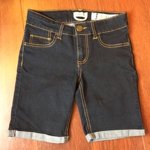 Dark Wash Bermuda Shorts